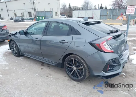2021 Honda Civic Sport z USA, uszkodzony, nr VIN SHHFK7H49MU223485